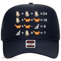 Cat Math Puzzle Hat thumb 0