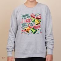 Christmas Meme Probably Just Gonna Jingle Some Of The Way Women's Sweatshirt thumb 0