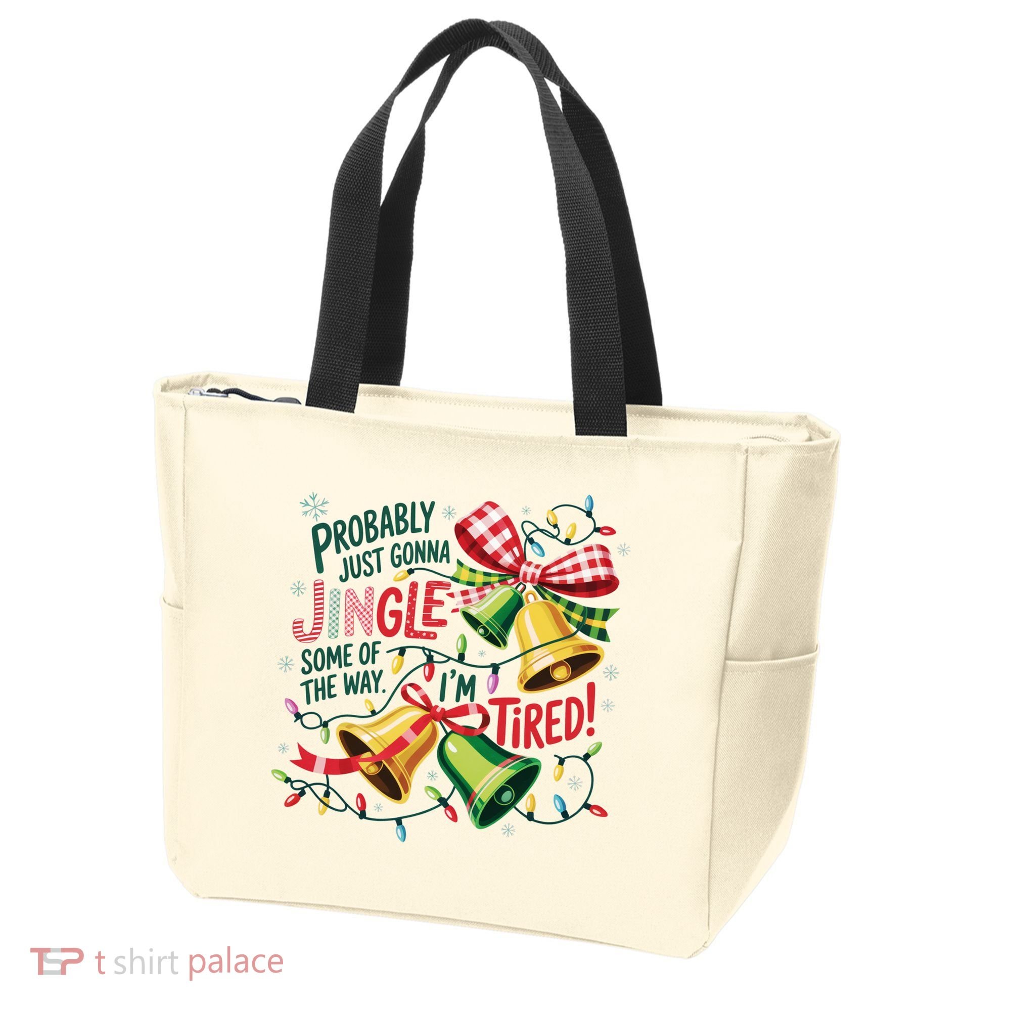 Christmas Meme Probably Just Gonna Jingle Some Of The Way Tote Bag