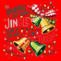 Christmas Meme Probably Just Gonna Jingle Some Of The Way Santa Hat thumb 1
