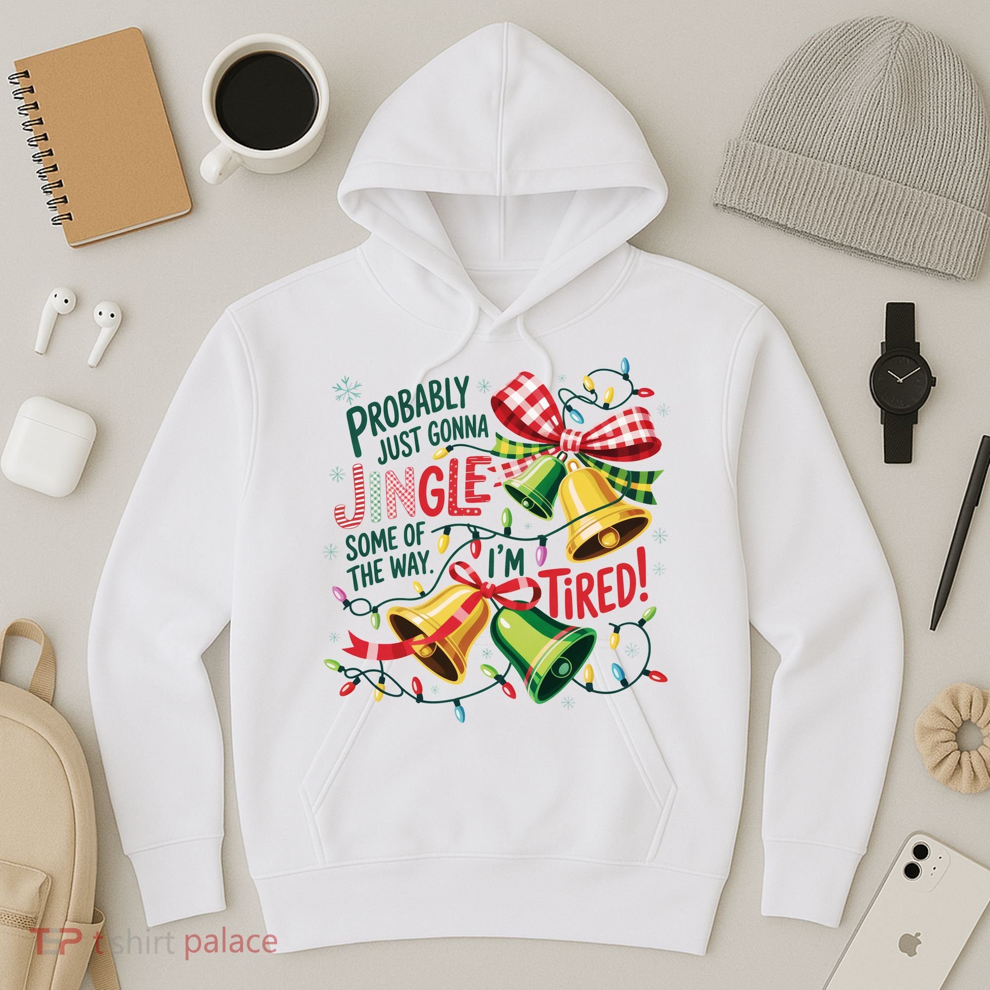Christmas Meme Probably Just Gonna Jingle Some Of The Way Hoodie