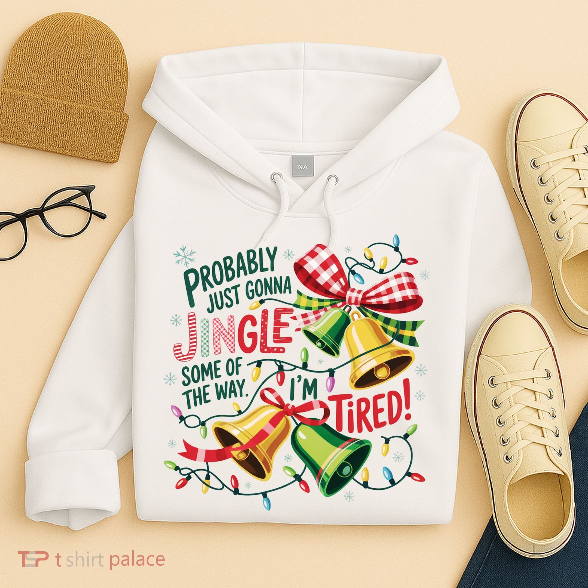 Christmas Meme Probably Just Gonna Jingle Some Of The Way Hoodie