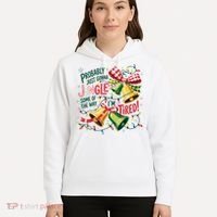 Christmas Meme Probably Just Gonna Jingle Some Of The Way Hoodie thumb 5