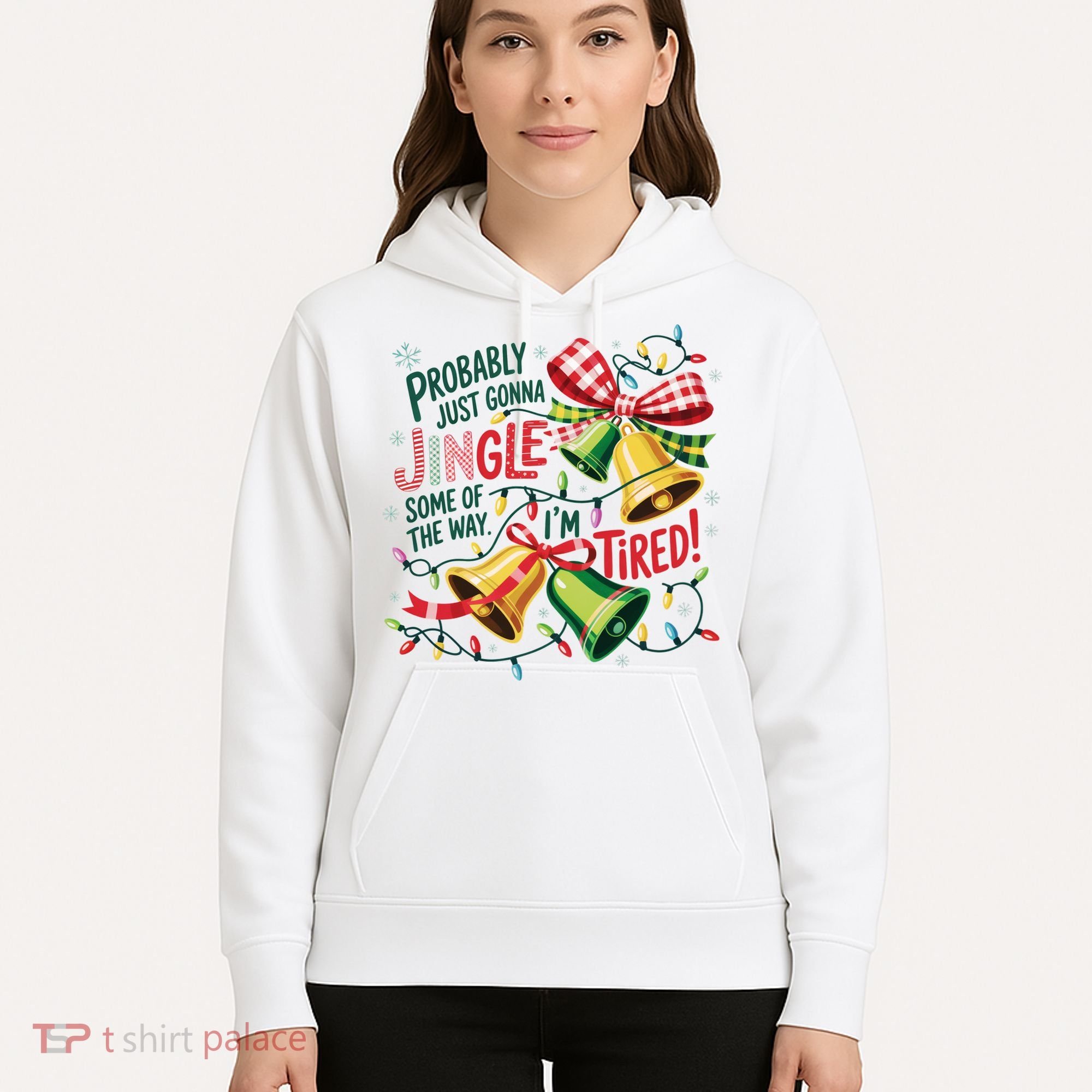Christmas Meme Probably Just Gonna Jingle Some Of The Way Hoodie