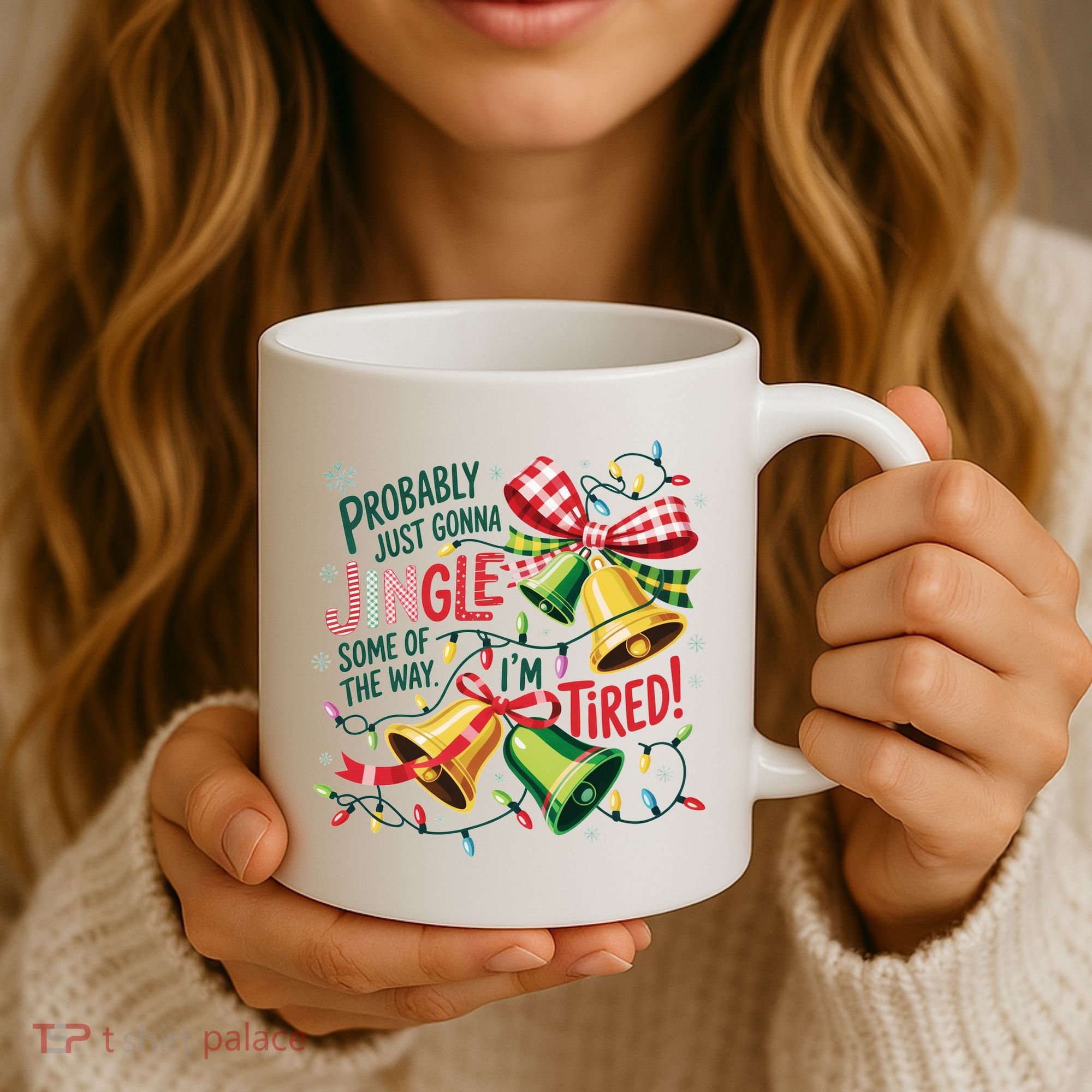 Christmas Meme Probably Just Gonna Jingle Some Of The Way Coffee Mug