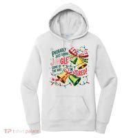 Christmas Meme Probably Just Gonna Jingle Some Of The Way Women's Hoodie thumb 0