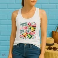 Christmas Meme Probably Just Gonna Jingle Some Of The Way Women's Tank Top thumb 2