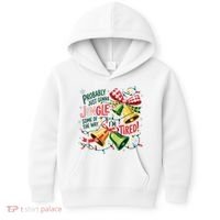 Christmas Meme Probably Just Gonna Jingle Some Of The Way Kids Hoodie thumb 0