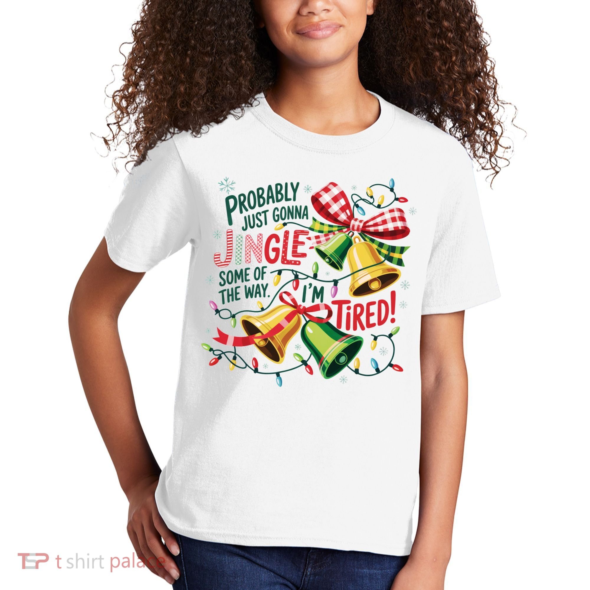 Christmas Meme Probably Just Gonna Jingle Some Of The Way Kids T-Shirt