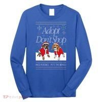 Christmas Miss Peaches & Pete The Beagle Long Sleeve Shirt thumb 0
