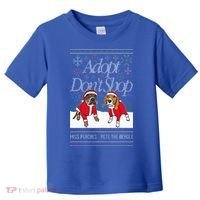 Christmas Miss Peaches & Pete The Beagle Toddler T-Shirt thumb 0