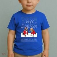 Christmas Miss Peaches & Pete The Beagle Toddler T-Shirt thumb 2