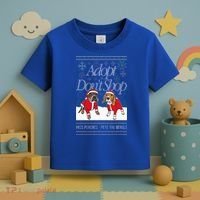 Christmas Miss Peaches & Pete The Beagle Toddler T-Shirt thumb 3