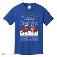 Christmas Miss Peaches & Pete The Beagle Kids T-Shirt thumb 0