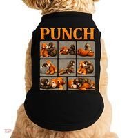 Cute Monkey Punch Funny Doggie Tank thumb 0