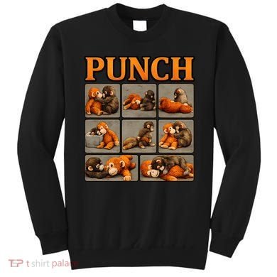 Cute Monkey Punch Funny Sweatshirt