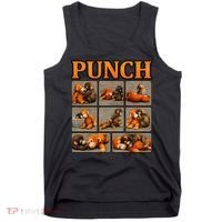 Cute Monkey Punch Funny Tank Top thumb 0
