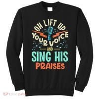 Christian Music Quote Inspirational Choir Singer Or Director Sweatshirt thumb 0