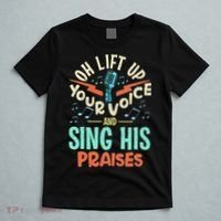 Christian Music Quote Inspirational Choir Singer Or Director T-Shirt thumb 5