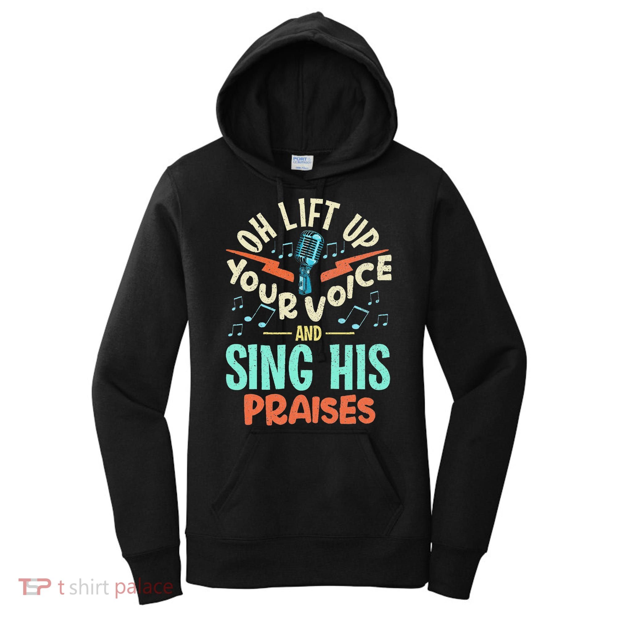 Christian Music Quote Inspirational Choir Singer Or Director Women's Hoodie