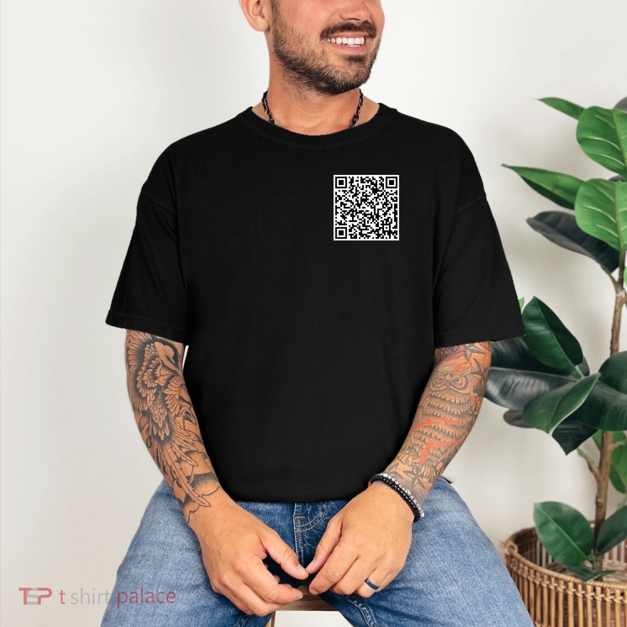 Can Me QR Code Blow Me It's My Birthday Comfort Colors T-Shirt
