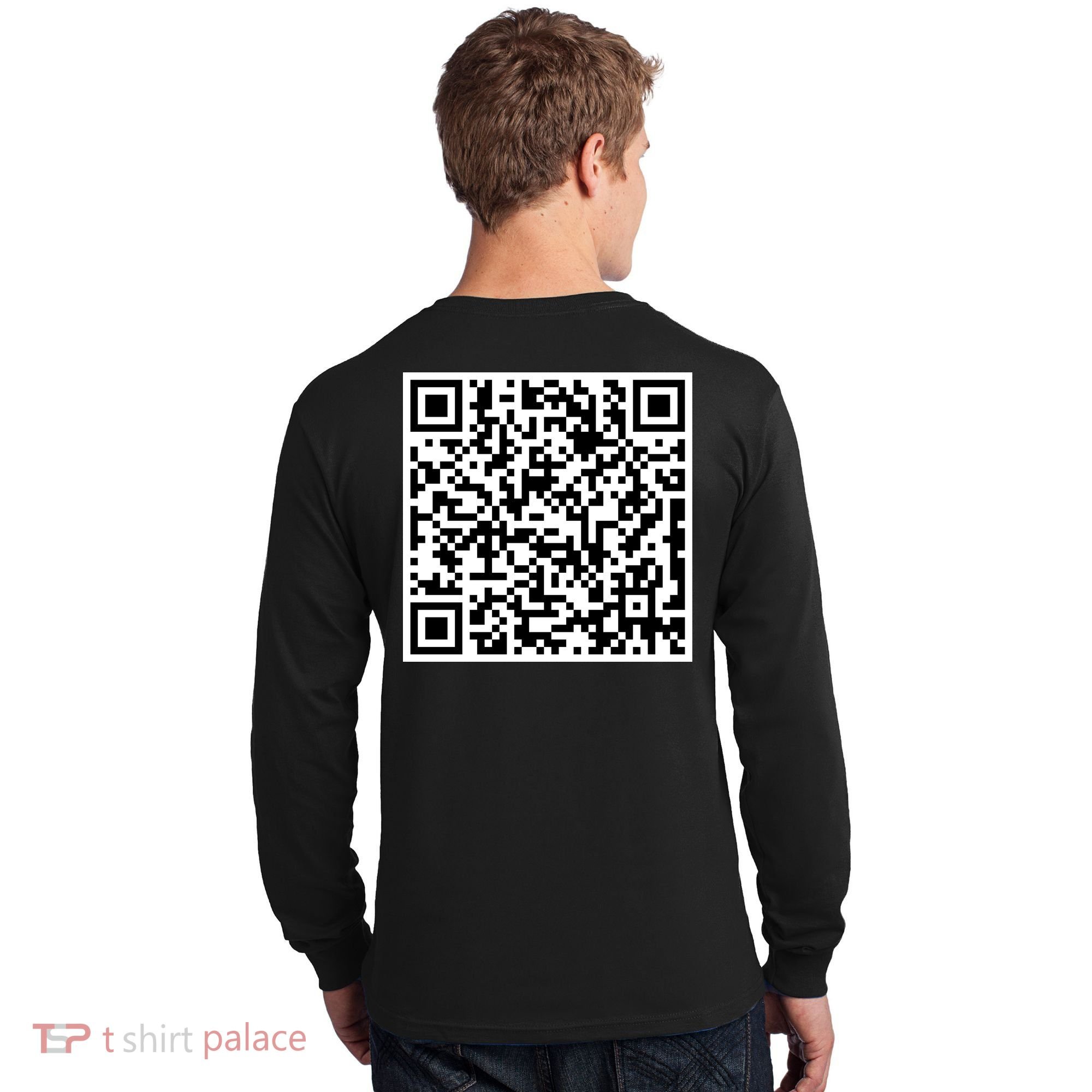 Can Me QR Code Blow Me It's My Birthday Long Sleeve Shirt