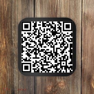 Can Me QR Code Blow Me It's My Birthday Coaster