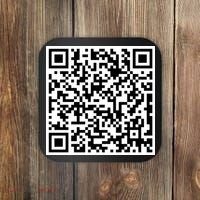 Can Me QR Code Blow Me It's My Birthday Coaster thumb 0