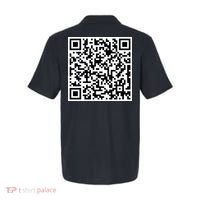 Can Me QR Code Blow Me It's My Birthday Polo thumb 1