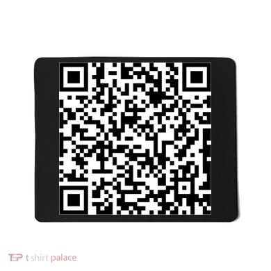 Can Me QR Code Blow Me It's My Birthday Mousepad