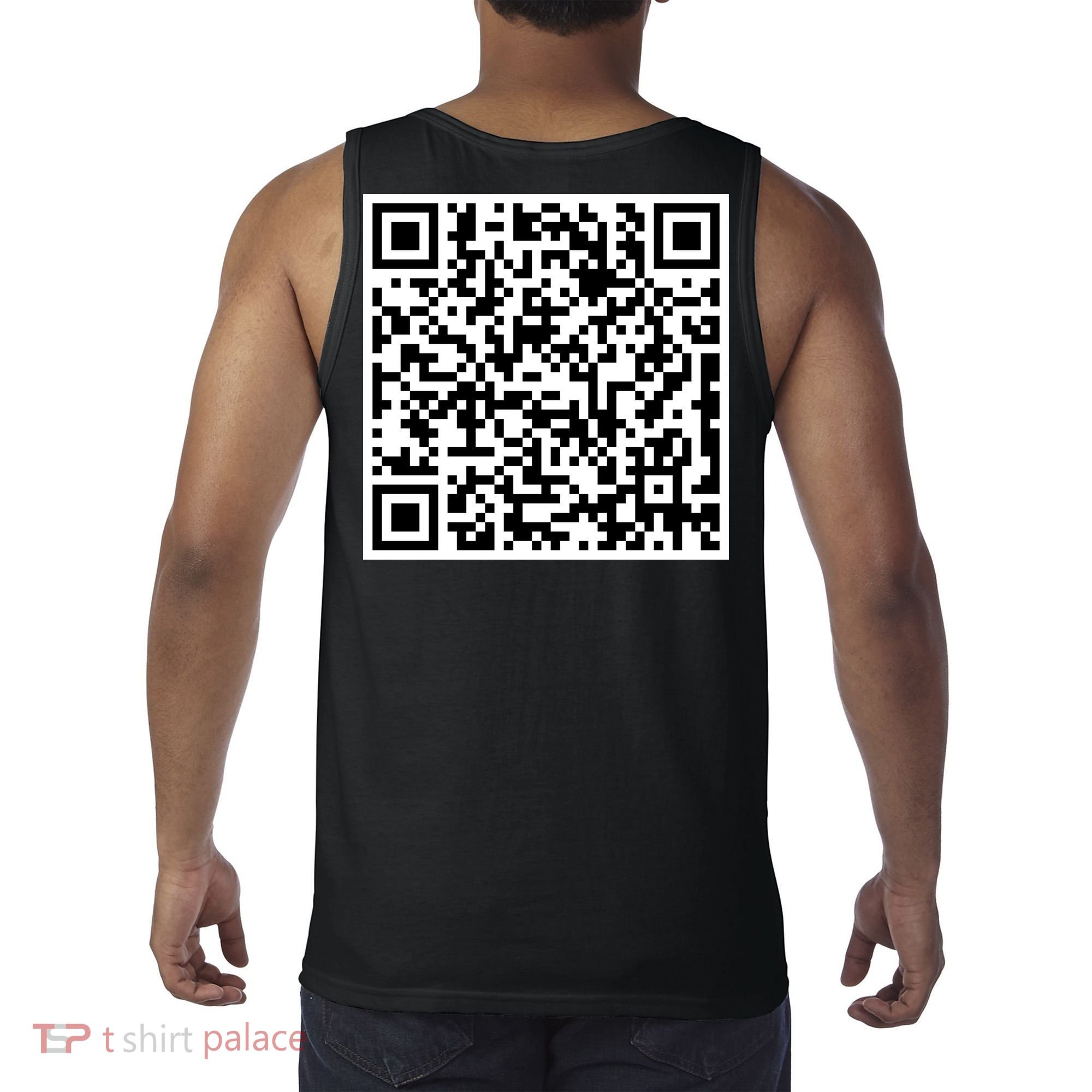 Can Me QR Code Blow Me It's My Birthday Tank Top