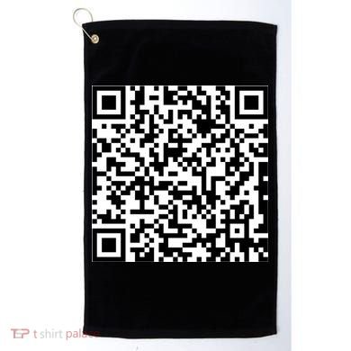 Can Me QR Code Blow Me It's My Birthday Golf Towel