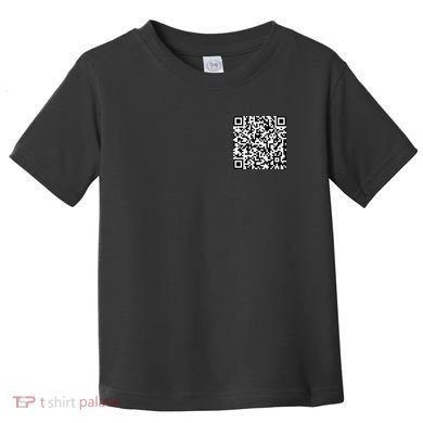 Can Me QR Code Blow Me It's My Birthday Toddler T-Shirt