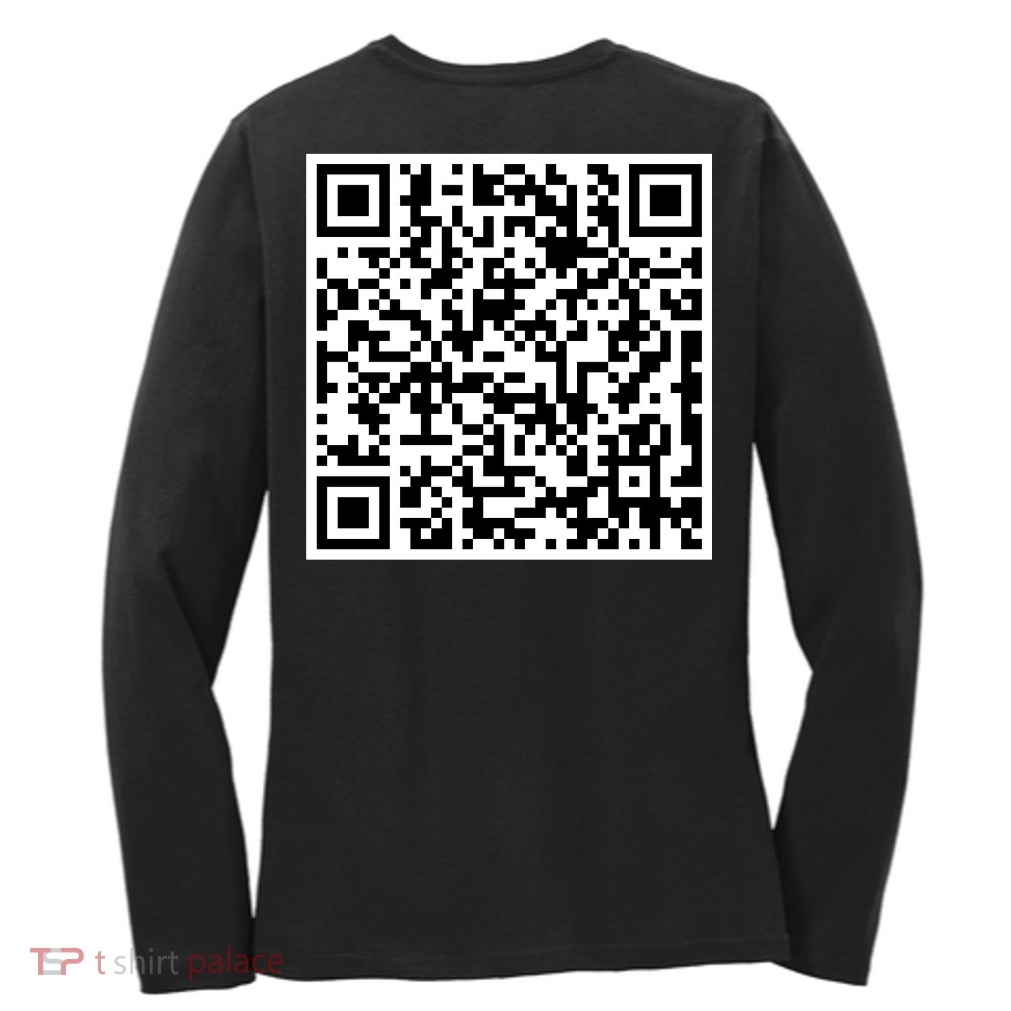 Can Me QR Code Blow Me It's My Birthday Women's Long Sleeve Shirt
