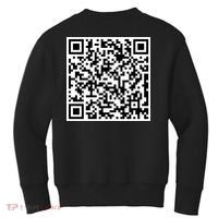Can Me QR Code Blow Me It's My Birthday Kids Sweatshirt thumb 1