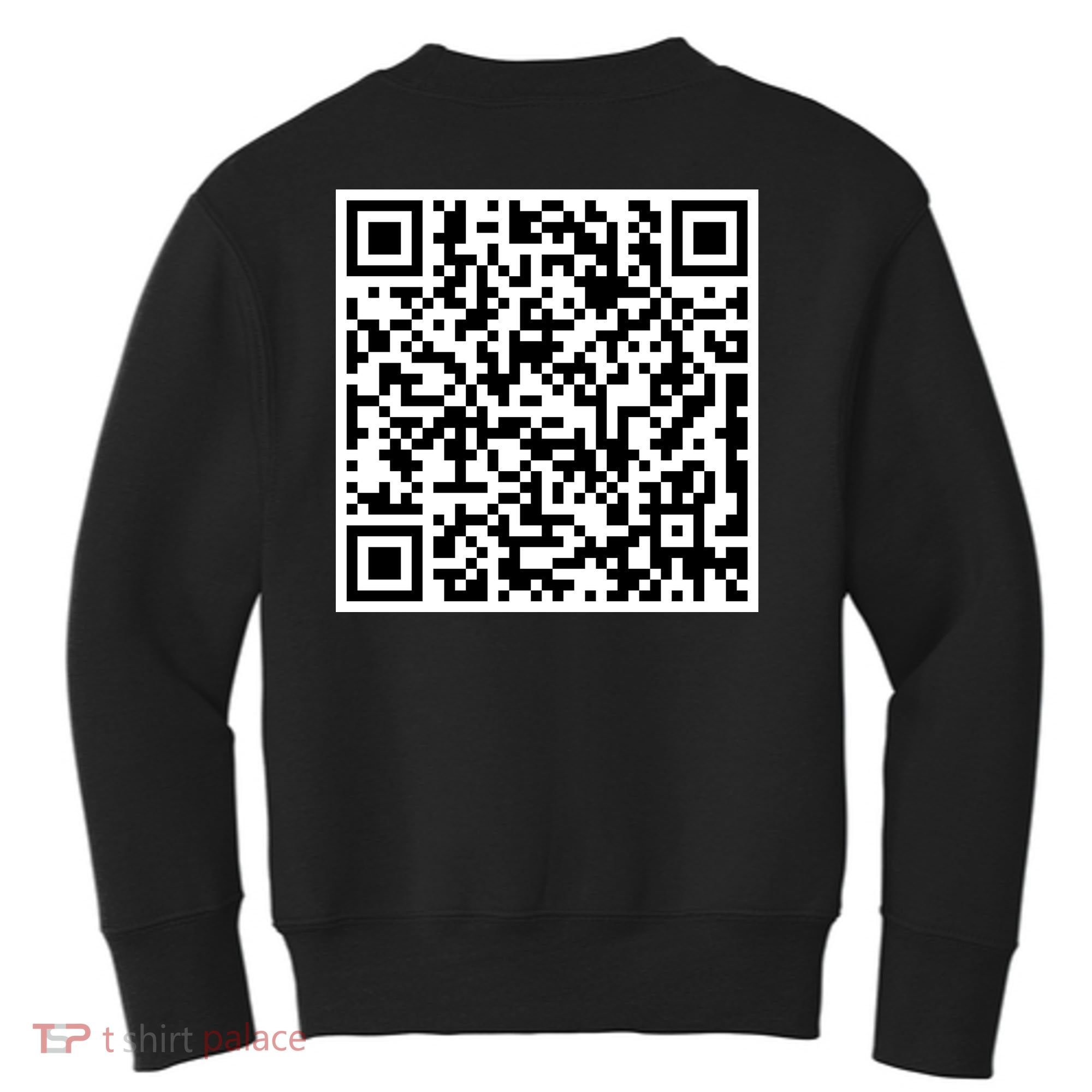 Can Me QR Code Blow Me It's My Birthday Kids Sweatshirt