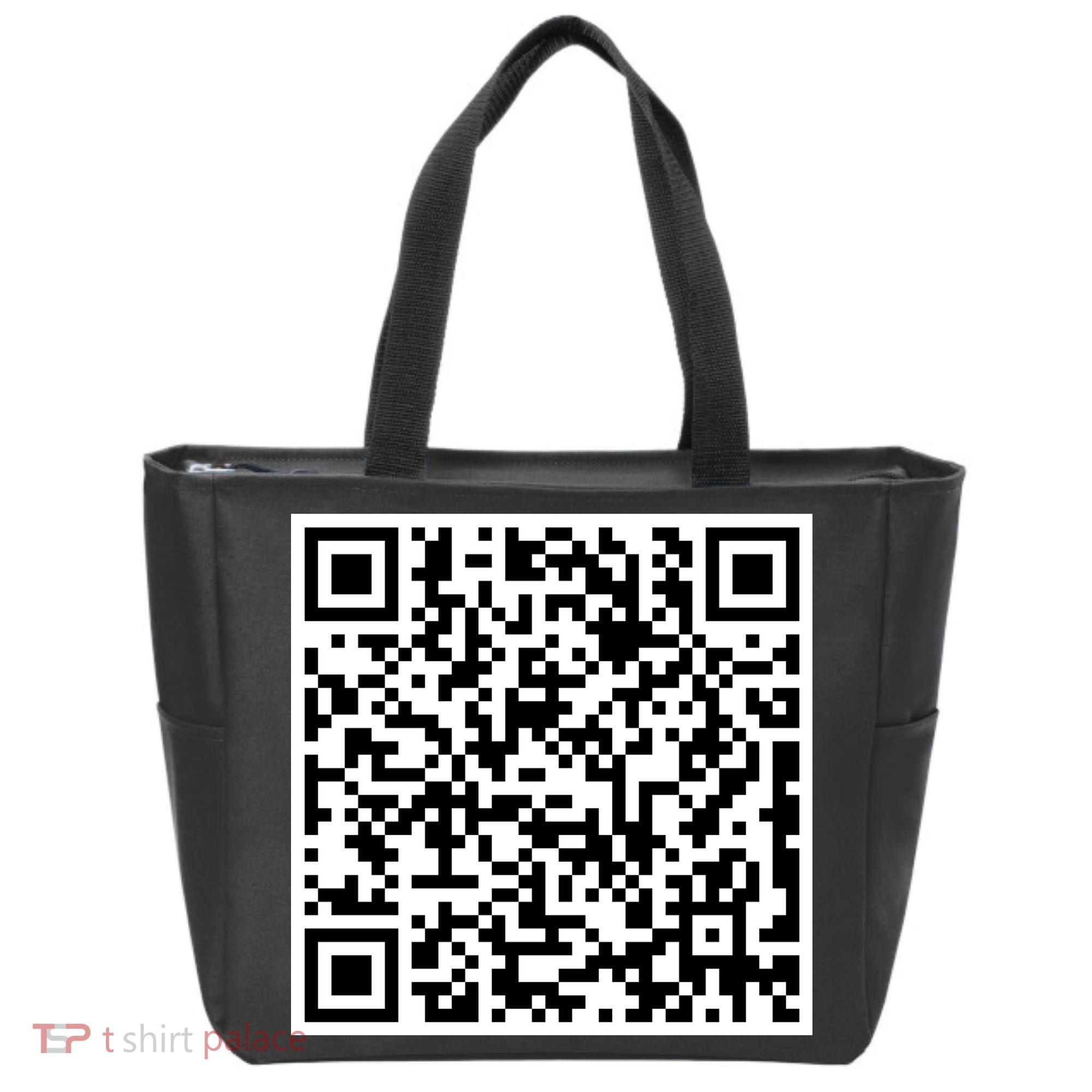 Can Me QR Code Blow Me It's My Birthday Tote Bag