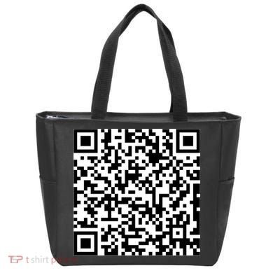 Can Me QR Code Blow Me It's My Birthday Tote Bag
