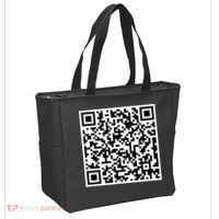 Can Me QR Code Blow Me It's My Birthday Tote Bag thumb 3