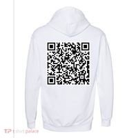 Can Me QR Code Blow Me It's My Birthday Comfort Colors Garment-Dyed Hooded Sweatshirt thumb 1