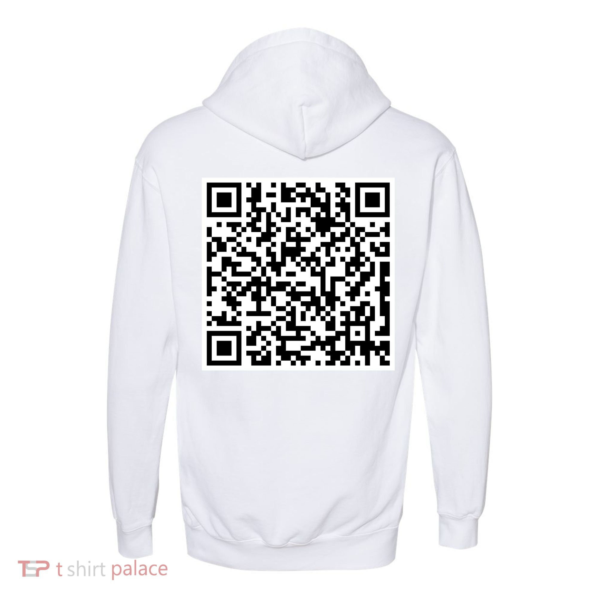 Can Me QR Code Blow Me It's My Birthday Comfort Colors Garment-Dyed Hooded Sweatshirt