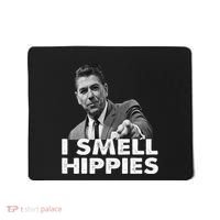 Conservative Merica Ronald Reagan I Smell Hippies Mousepad thumb 0