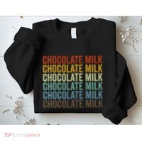 Chocolate Milk Retro Sweatshirt thumb 2