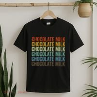 Chocolate Milk Retro T-Shirt thumb 2
