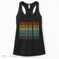 Chocolate Milk Retro Women's Tank Top thumb 0