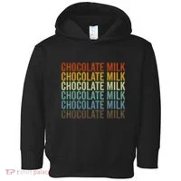 Chocolate Milk Retro Toddler Hoodie thumb 0