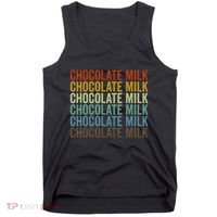 Chocolate Milk Retro Tank Top thumb 0