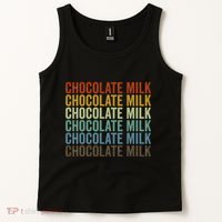 Chocolate Milk Retro Tank Top thumb 2