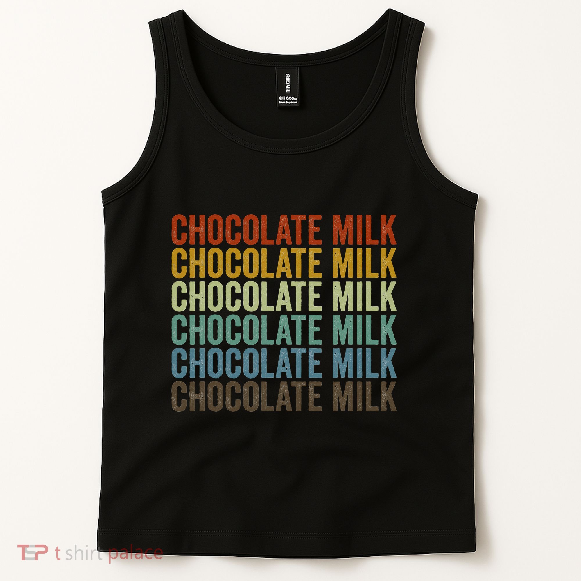 Chocolate Milk Retro Tank Top