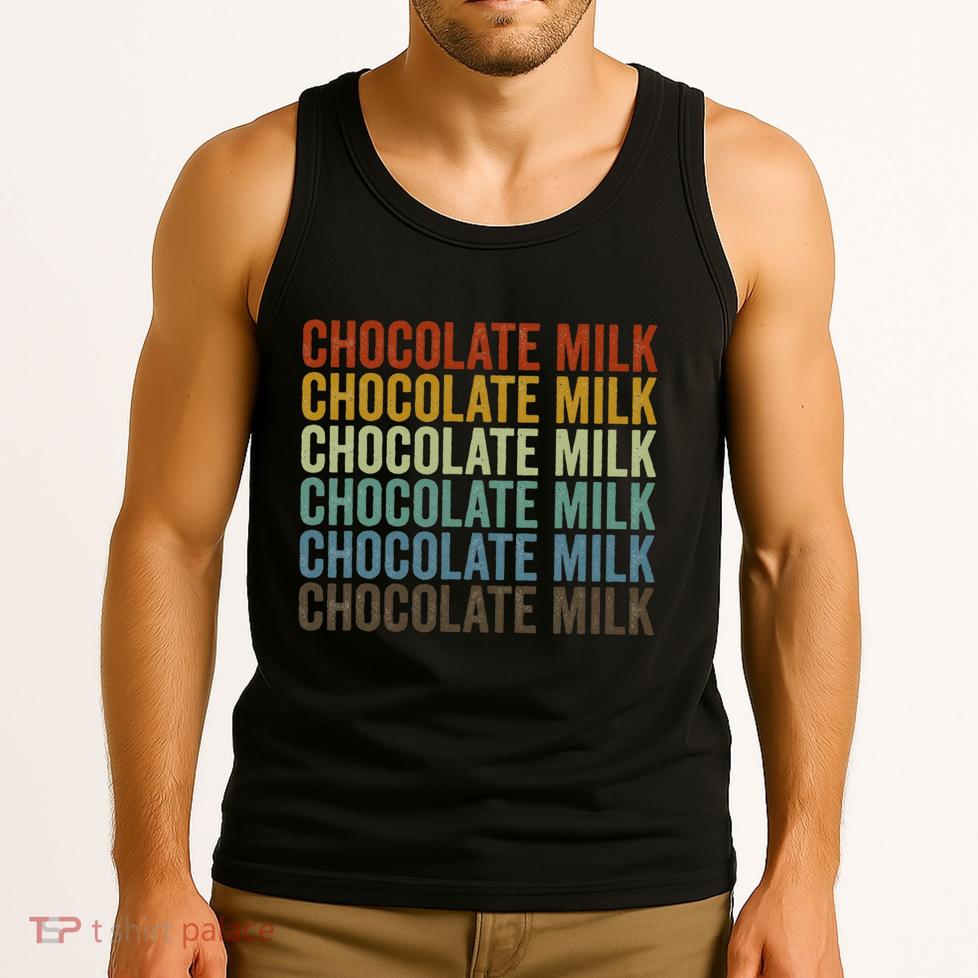 Chocolate Milk Retro Tank Top